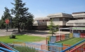 Fotografía del exterior del centro de enseñanza concertado de infantil, primaria, secundaria y bachillerato Corazón de María de Zamora