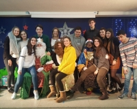 Galería de imágenes de la visita a los niños de Educación Infantil del colegio Corazón de María de sus Majestades los Reyes Magos